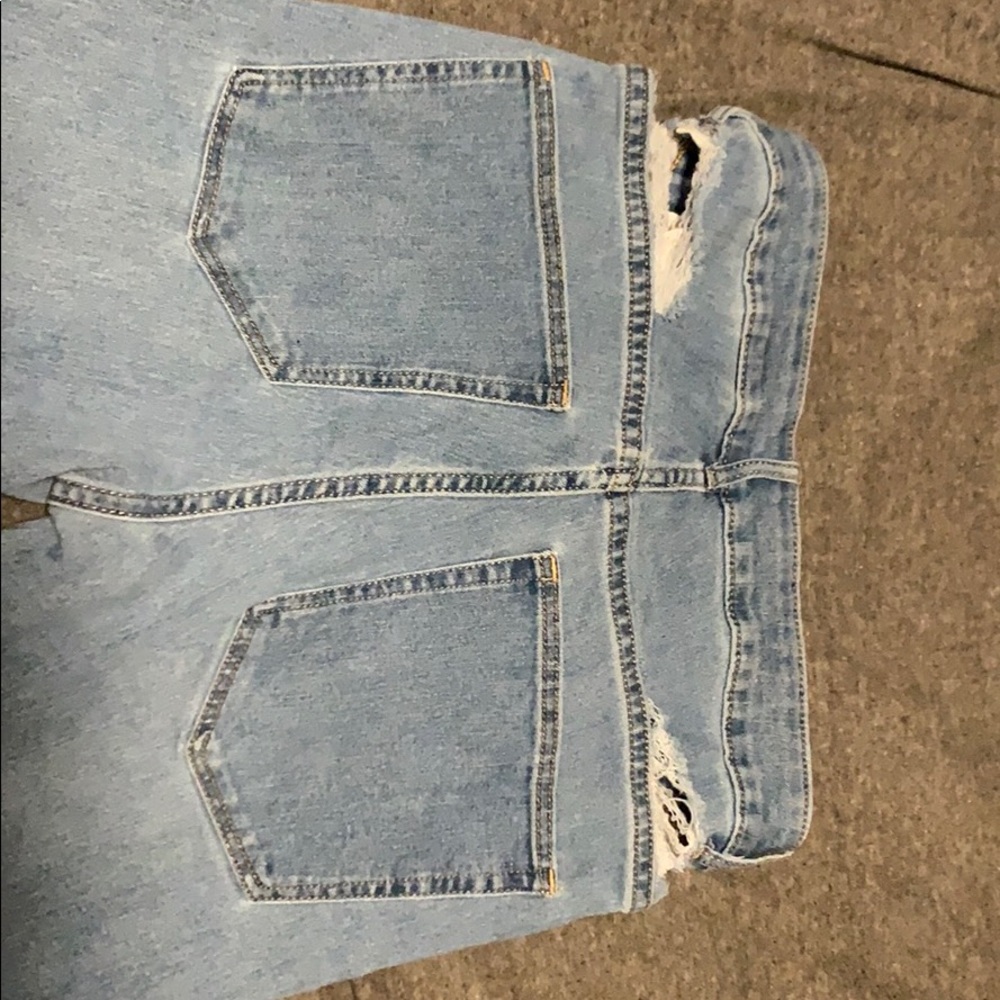Skinny high waisted jeans